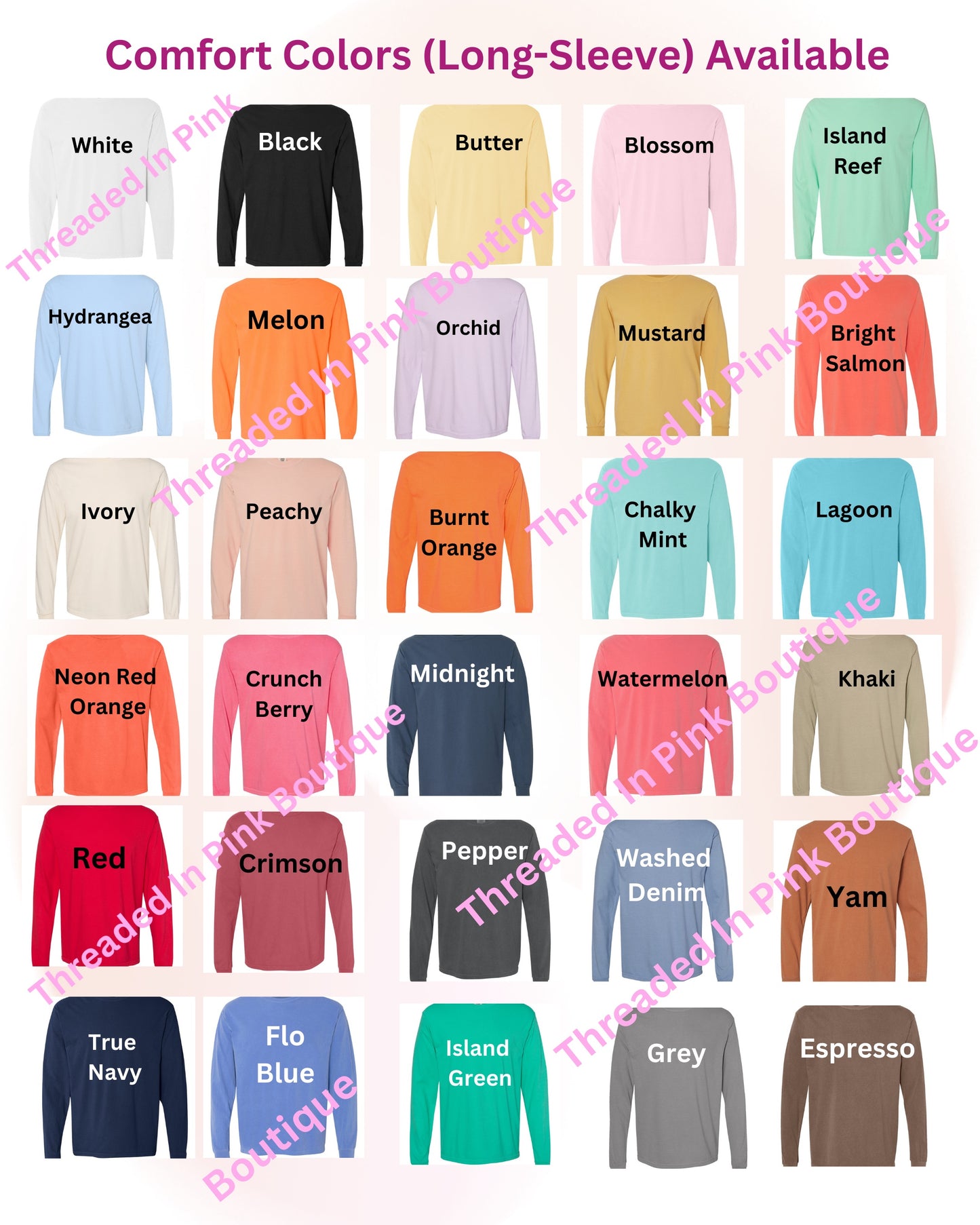 Blank Long- Sleeve T-Shirt - Claim Live