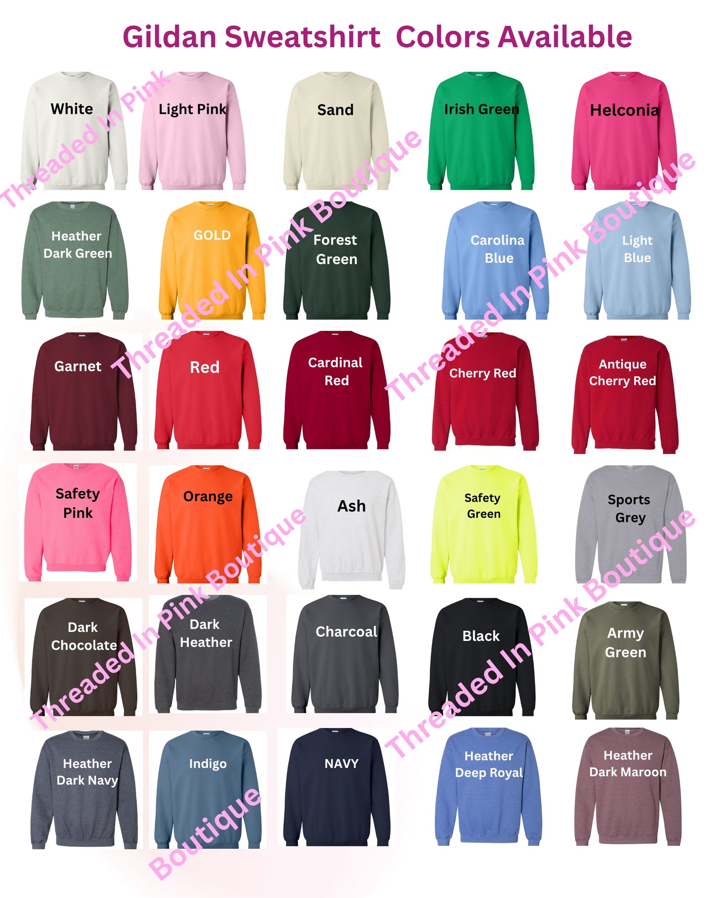 Blank Sweatshirt (Gildan)