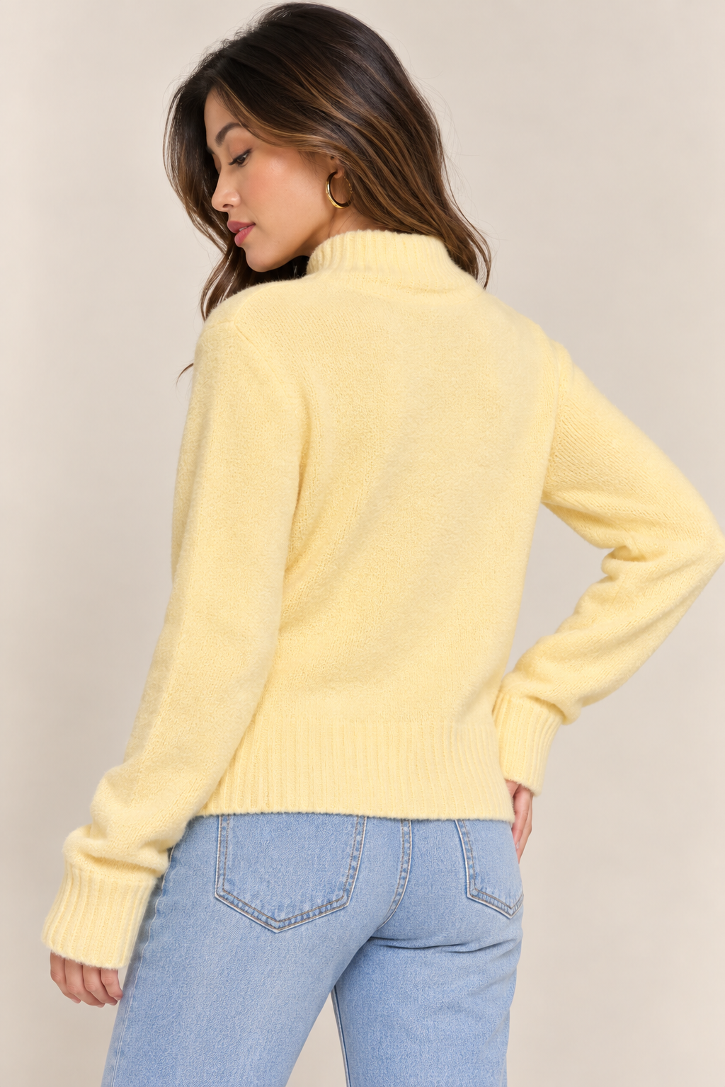 PRE-ORDER | Sunshine Soft Turtleneck Sweater