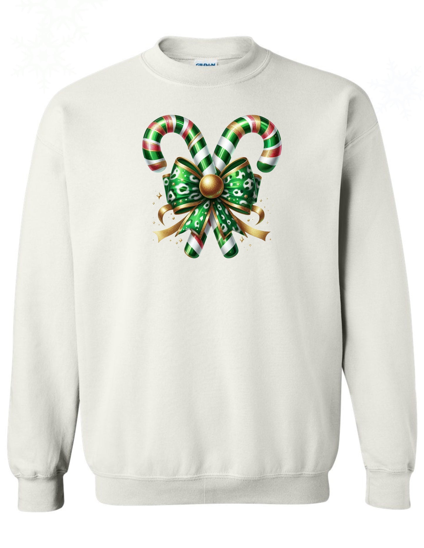 Classic Christmas Candy Cane - Green