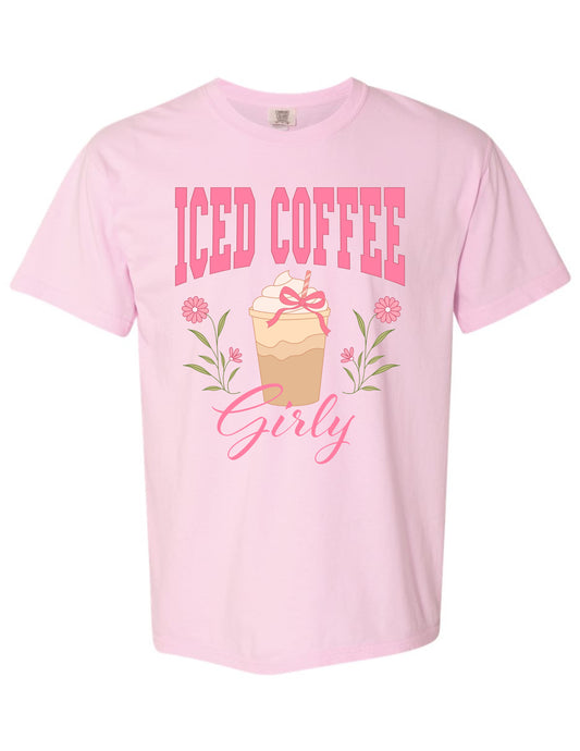 Iced Coffee Girl Tee