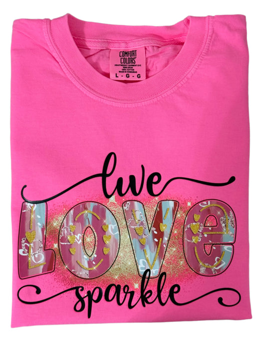 Live Love Sparkle Tee