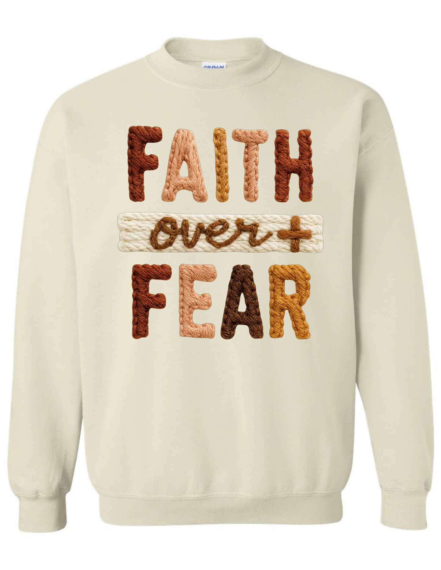 Faith Over Fear - Earth Tone Tee