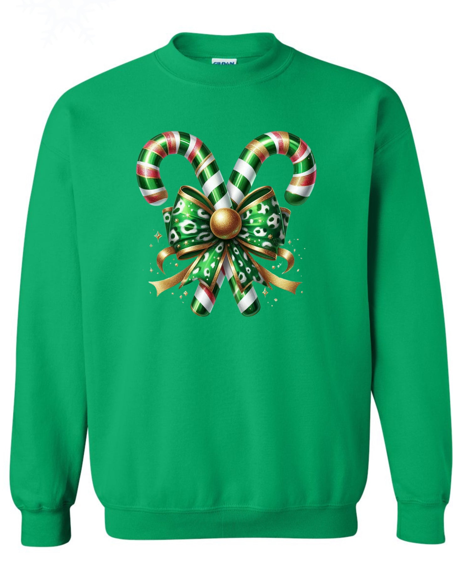Classic Christmas Candy Cane - Green