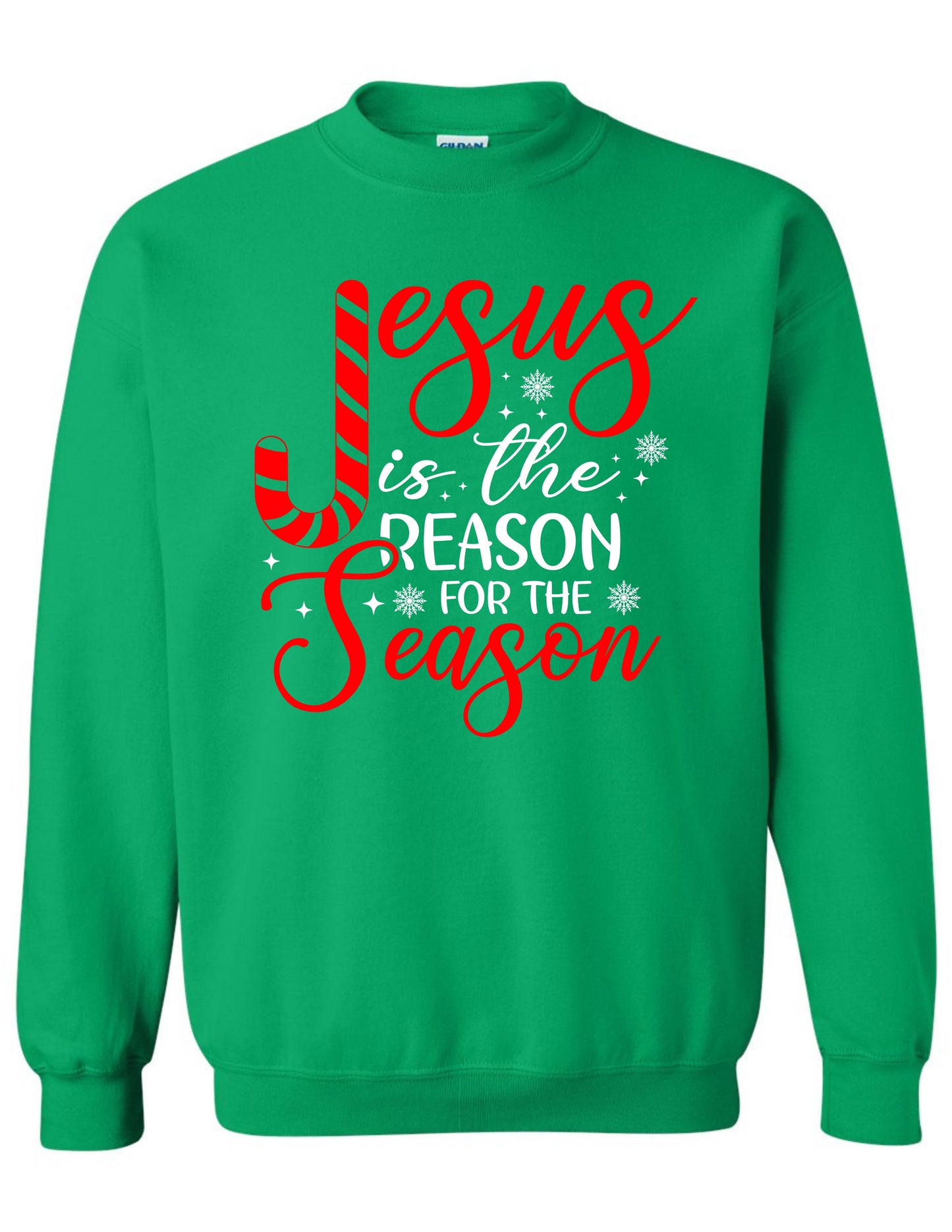Jesus is the Reason - Red Candy Cane