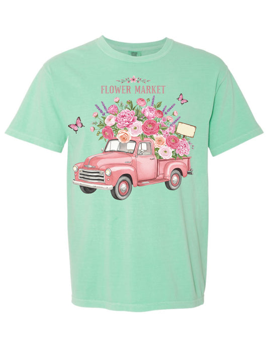 Bloom & Ride Flower Market Tee