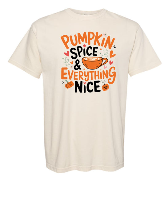 Pumpkin Spice & Everything Nice Latte Tee