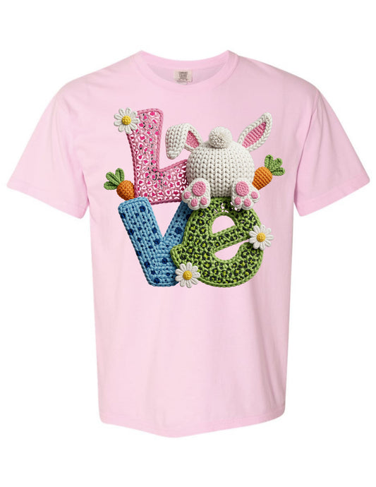 LOVE Yarn Easter Blossom Tee