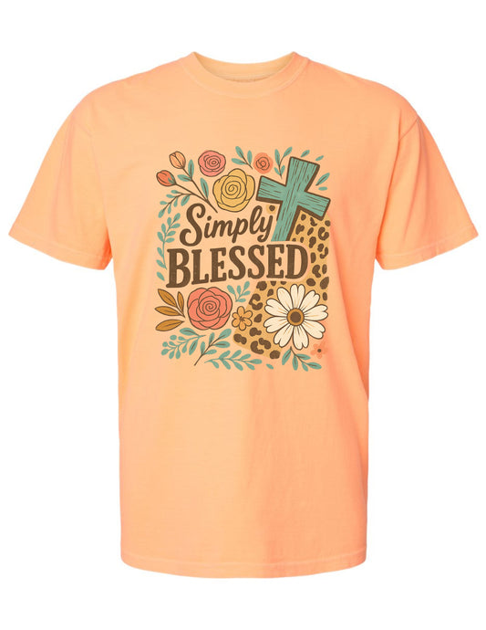 Simply Blessed Floral Tee