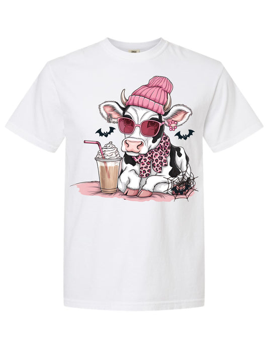Spooky Chic Cow Tee
